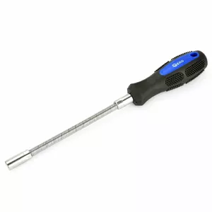 Screwdriver GEKO 7173912 7mm flexible shaft, hand tool for fastening and loosening screws