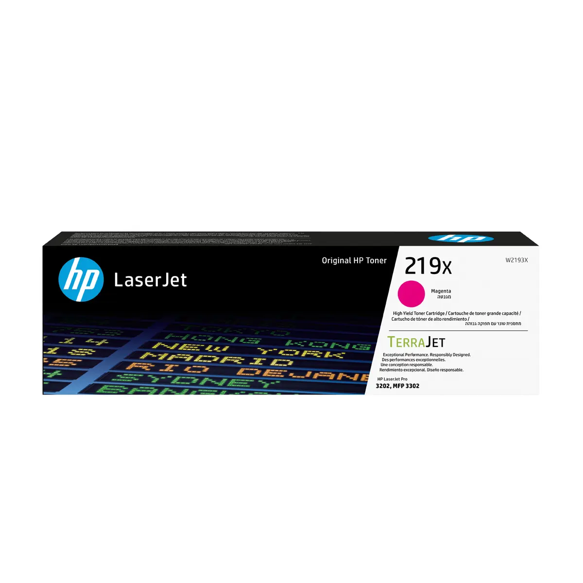 HP 219X Oriģinālais purpursarkanais tonera kārtridžs