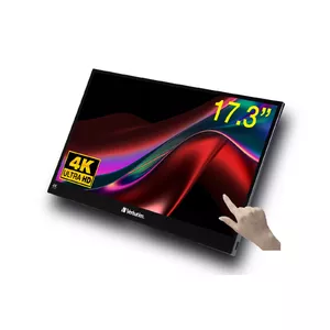 Monitors Verbatim Portable Touchscreen 17.3" 4K Ultra HD LCD 3840 x 2160