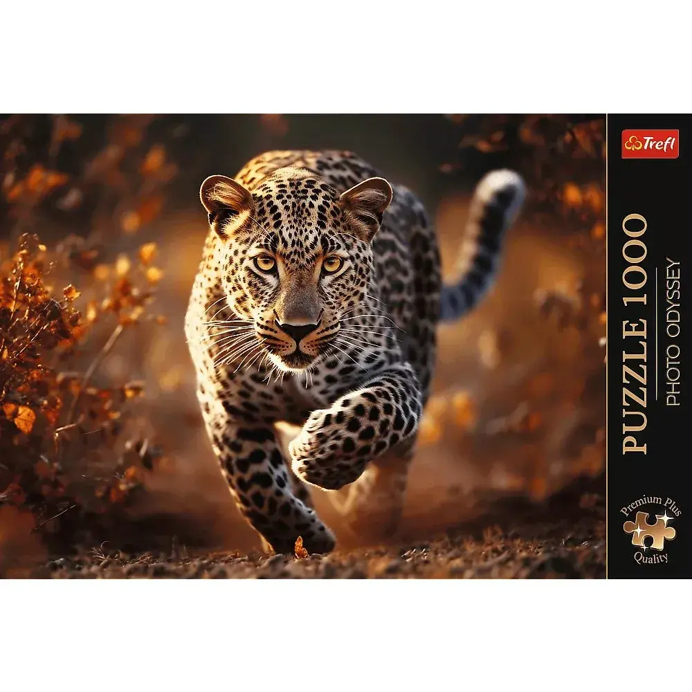 TREFL Premium Plus puzle 1000 gab. «Savvaļas leopards» Photo 3