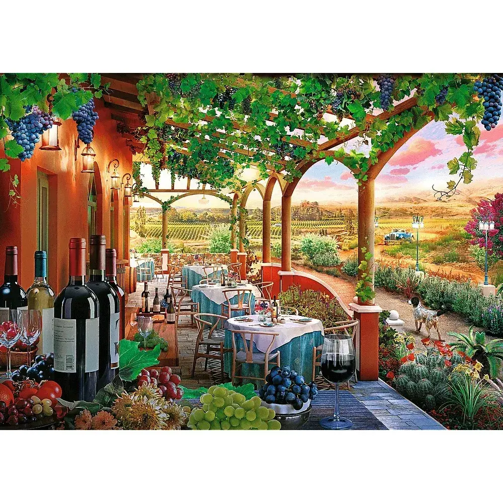 Пазл 1000 эл. TREFL Premium Plus Vineyard Spring Photo 2