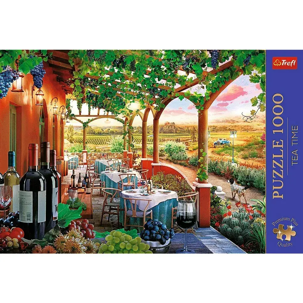 Пазл 1000 эл. TREFL Premium Plus Vineyard Spring Photo 3