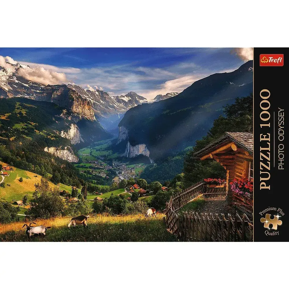 Puzle TREFL Premium Plus Lauterbrunnen 1000 gab. Photo 3