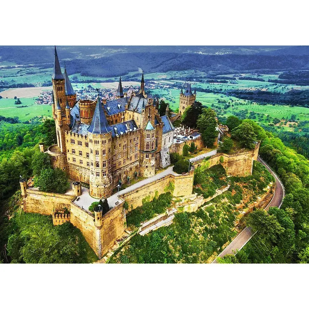 Puzle 1000 gab. TREFL Premium Plus — Hohenzollernas pils Photo 2