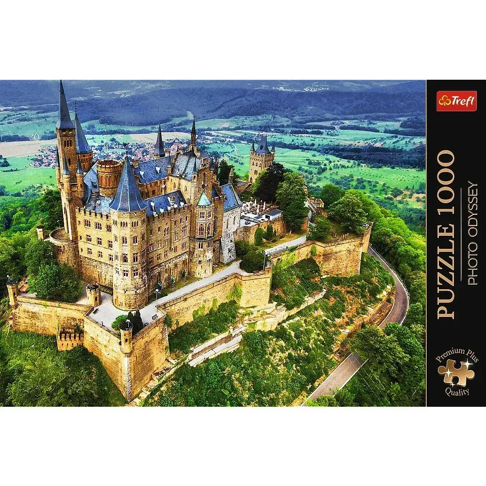 Puzle 1000 gab. TREFL Premium Plus — Hohenzollernas pils Photo 3