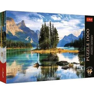 Пазл TREFL Premium Plus 1000 шт Spirit Island Canada – 1000 деталей, премиум качество, изображение: Spirit Island, Канада