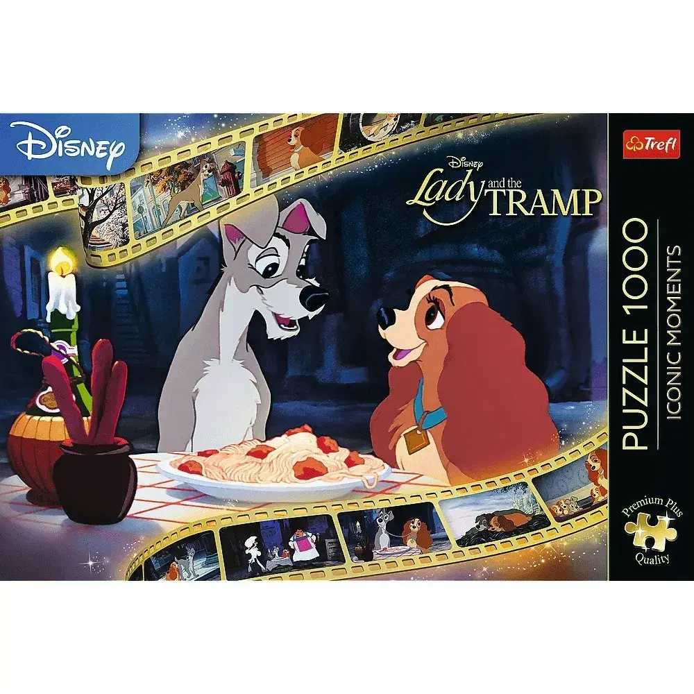 TREFL Premium Plus 1000 gab. puzle — Lady and the Tramp Photo 3