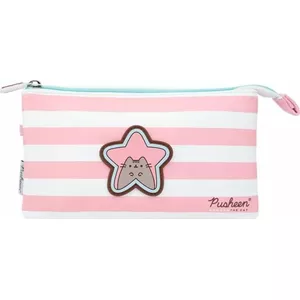 Zīmulīšu futlāris Pusheen trīs nodalījumu no Rose Collection kolekcijas, Pusheen