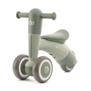 Trīsritenis Kinderkraft MINIBI ar stūmēju, vertikāla sēdpozīcija — TPR riteņi, 255×500×390 mm