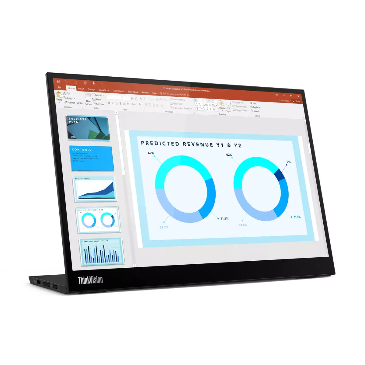 Lenovo ThinkVision M14d 14" IPS 2240×1400 monitors Photo 6