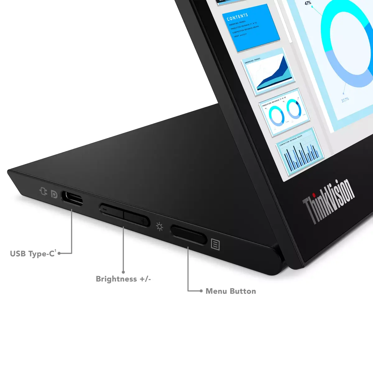Lenovo ThinkVision M14d 14" IPS 2240×1400 monitors Photo 10