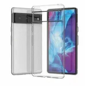 Aizsargvāciņš iLike priekš Google Pixel 7 — Ultra Clear 0,5 mm, caurspīdīgi melns