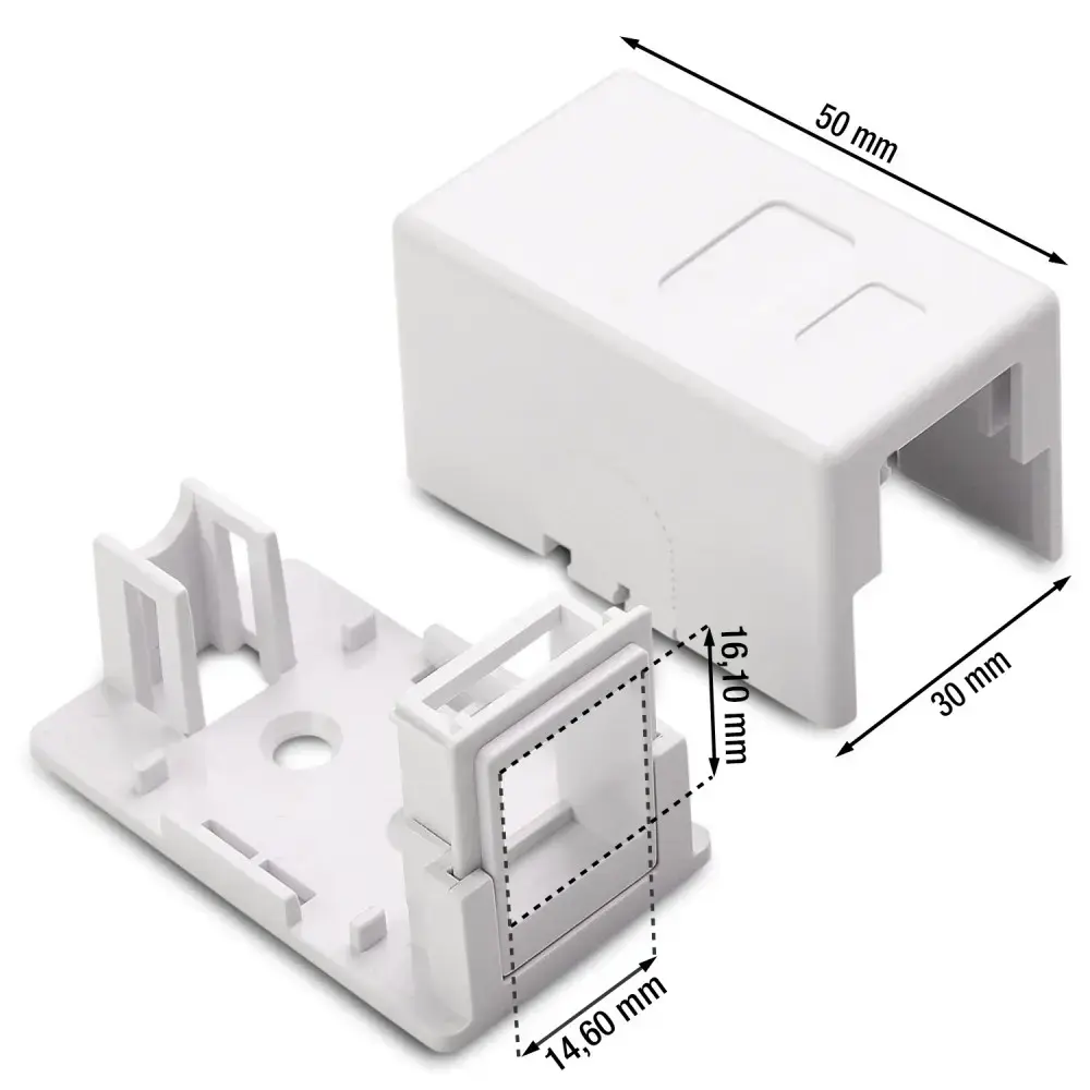 Techly IWP-MD SC-1T Keystone kronšteins Photo 3