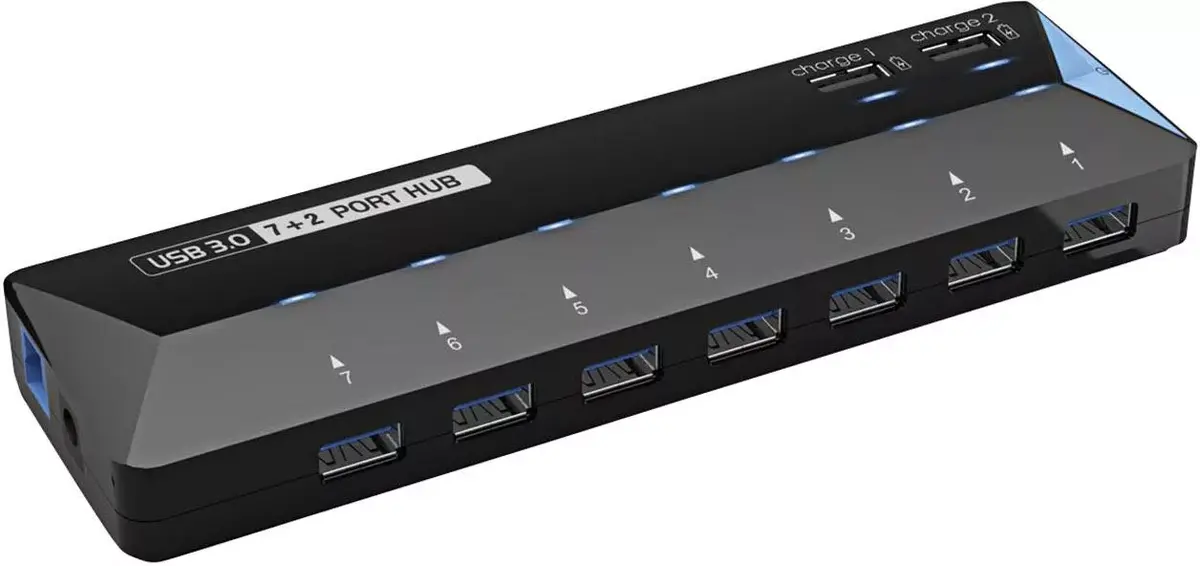 Interfeisa huba USB 3.2 Gen 1 Renkforce RF-3806034 Photo 4