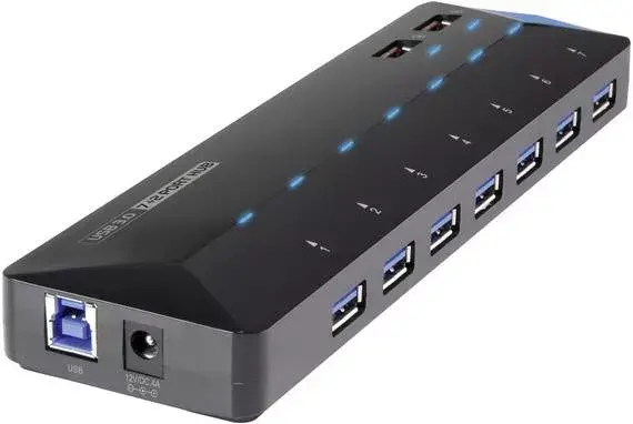 Interfeisa huba USB 3.2 Gen 1 Renkforce RF-3806034 Photo 7