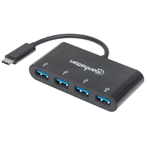 USB-C Док Хаб Manhattan HB30C4AB