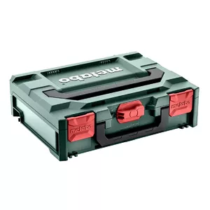 Tool hard case Metabo 626882000 — ABS small parts/tool box, 296×396×118 mm, green/red