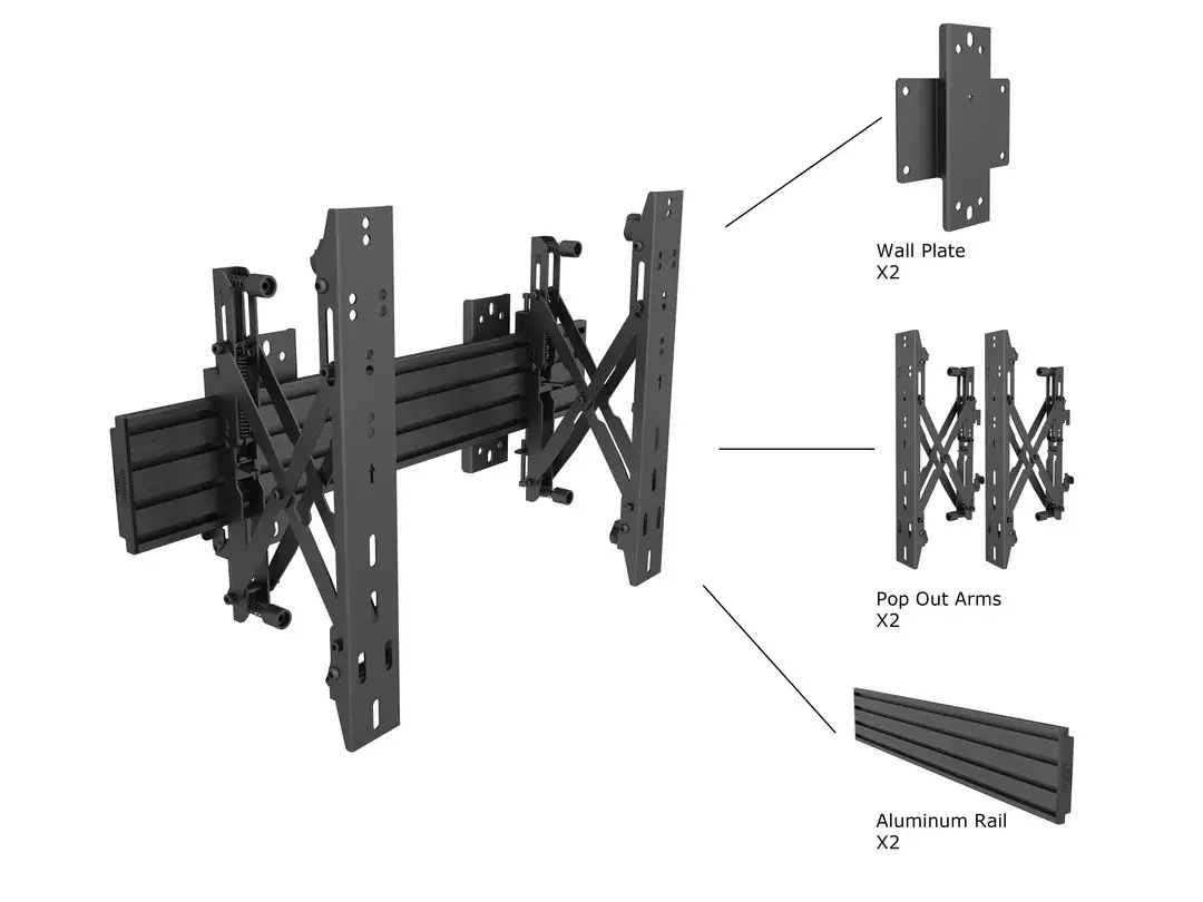 Sienas stiprinājums Multibrackets M Wallmount Pro MBW1U Photo 6
