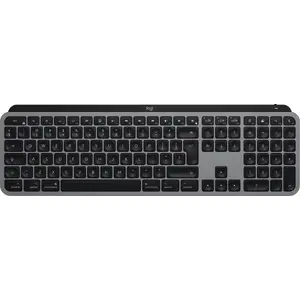 Клавиатура Logitech MX Keys S для Mac Беспроводная Bluetooth QWERTY Алюминий Черный