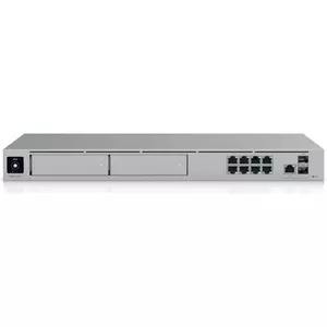 Managed switch UBIQUITI UniFi Dream Machine Pro Max, 9-port 2.5G Ethernet, 1U rack, 2×SFP+, 10G support, 60W power