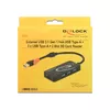 USB хаб DeLOCK 3.0 3 порта + 2 x SD слот Photo 2