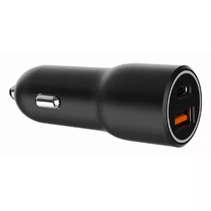 Gembird TA-UC-AC2PDQC38-CAR-01 mobile device charger Universal Black Cigar lighter Fast charging Auto