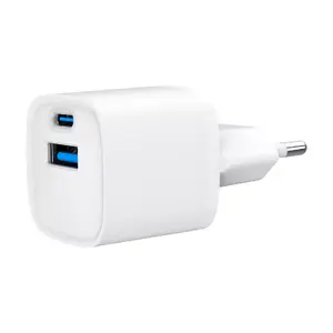 Charger Gembird TA-UC-PDQC20-W-01 Indoor AC Fast Charging Smartphone Smartwatch Tablet White