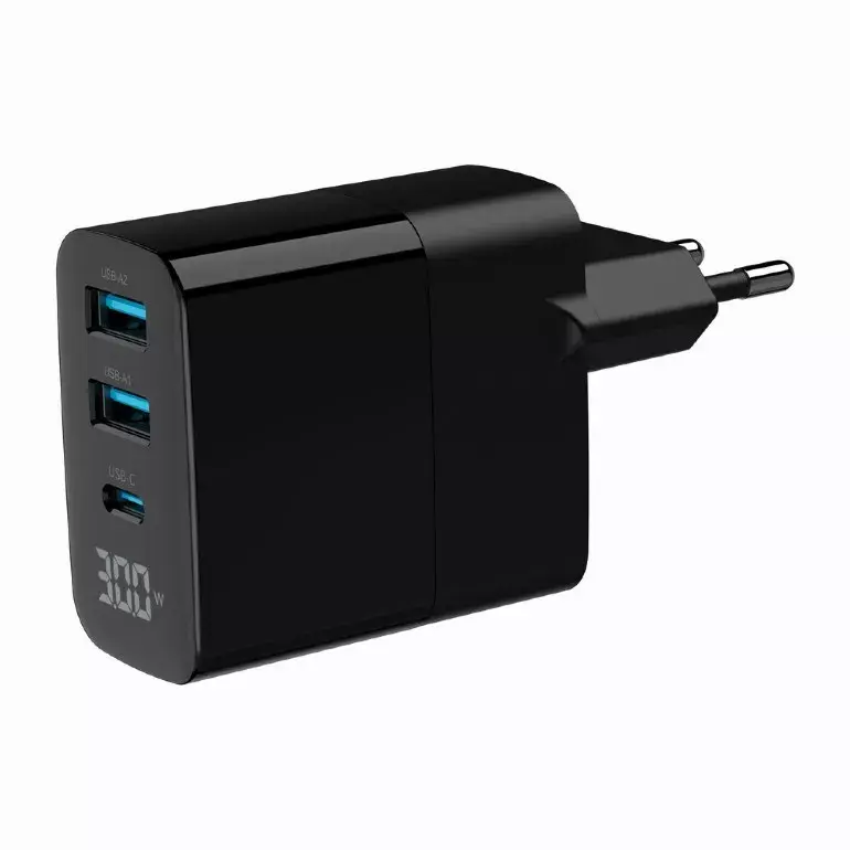 Зарядное GEMBIRD TA-UC-PDQC30LCD-BK-02 — 30 Вт USB‑C PD Photo 5