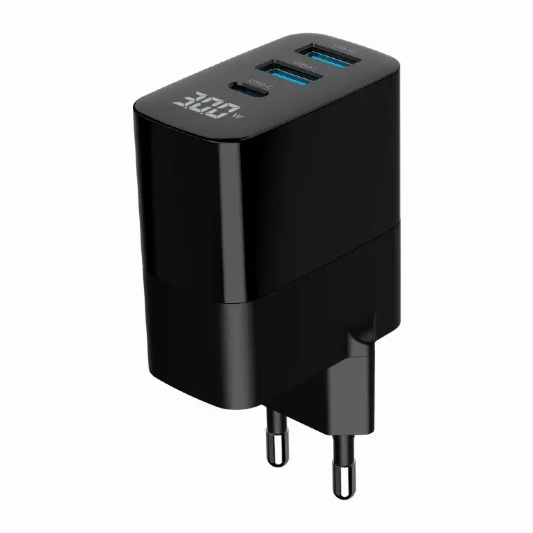 Зарядное GEMBIRD TA-UC-PDQC30LCD-BK-02 — 30 Вт USB‑C PD Photo 6