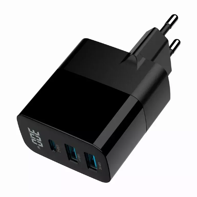 Зарядное GEMBIRD TA-UC-PDQC30LCD-BK-02 — 30 Вт USB‑C PD Photo 7