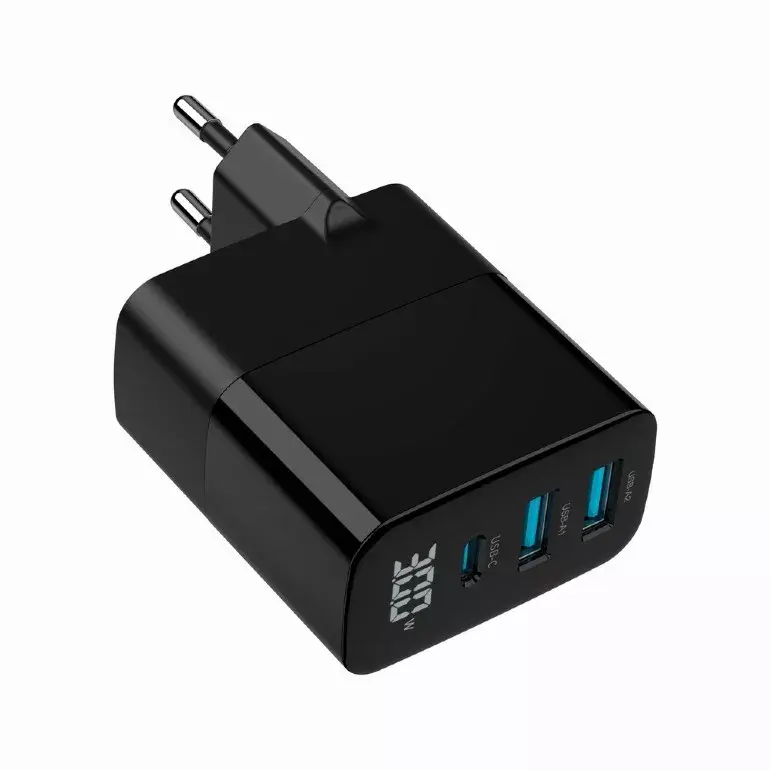 Зарядное GEMBIRD TA-UC-PDQC30LCD-BK-02 — 30 Вт USB‑C PD Photo 8