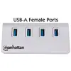 USB Hubs Manhattan USB-A 4-Port Hub Photo 3