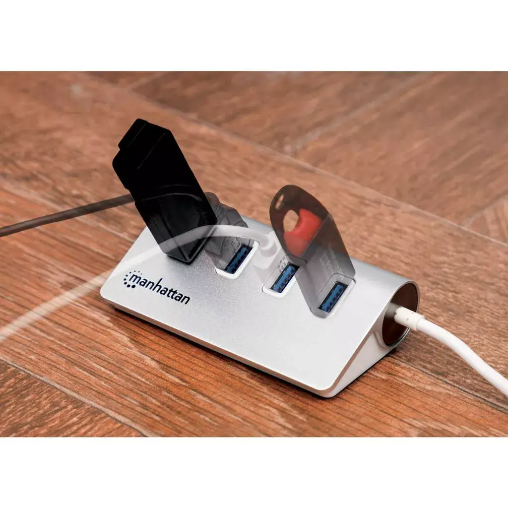 USB Hubs Manhattan USB-A 4-Port Hub Photo 6