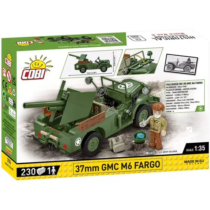 Building set COBI GMC M6 Fargo Photo 7