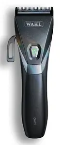 Wahl Kuno Black Cordless Hair Clipper with Lithium-Ion Battery, 0.8 to 1.8 mm Cutting Length, 100 min Runtime, LED Indicator