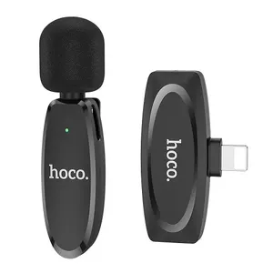 Wireless lavalier microphone HOCO L-15 Lightning connector for iPhone/iPad