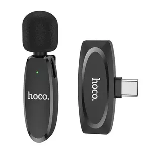 Lavalier microphone HOCO L-15 USB Type-C — wireless clip-on mic for mobile devices
