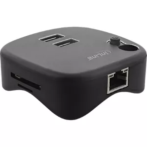 InLine 35392 dokstacija USB 3.2 Gen 1 (3.1 Gen 1) Type-A Melns