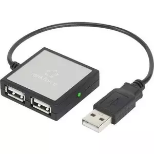 USB 2.0 Hub Renkforce 4-Port, Silver, model RF-4840290