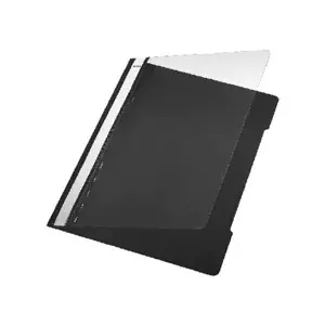 Leitz Стандартный пластиковый файл черный A4 PVC 25 обложка для отчетов