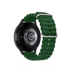 Silicone strap Riff FS01 for Samsung watch 20 mm — Green
