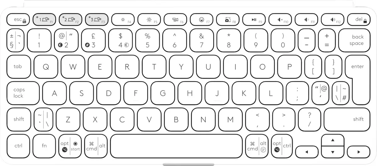 Logitech Keys-To-Go 2 tastatūra Photo 2