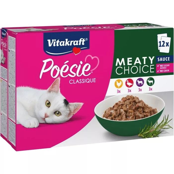 Mitrs kaķu barība Vitakraft Poésie Classique