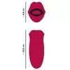 you2toys orālais vibrators silikona rozā — 13 cm Photo 13