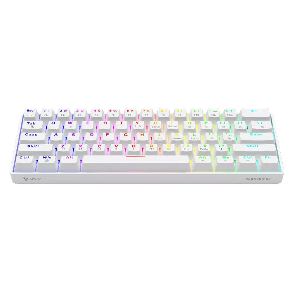 Игровая клавиатура Savio WHITEOUT X2 RED Photo 2