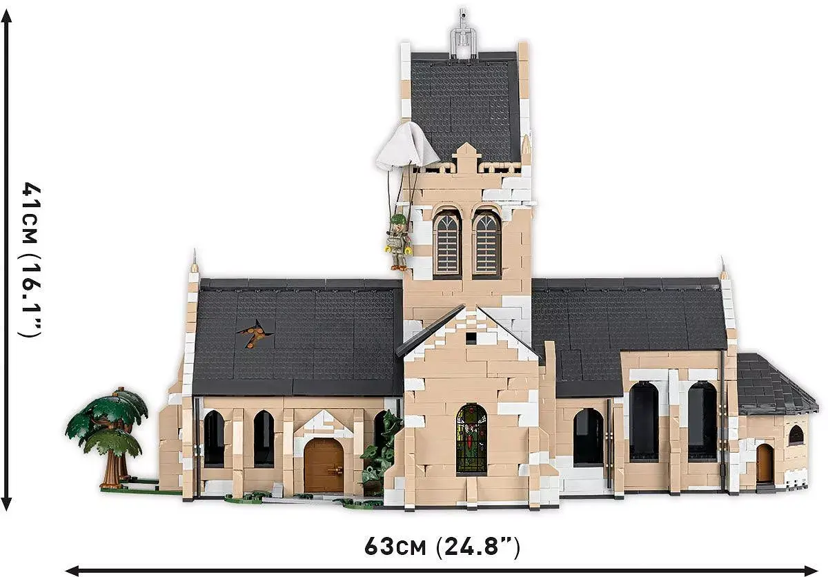 Building blocks Cobi Sainte-Mère-Église Church Photo 8