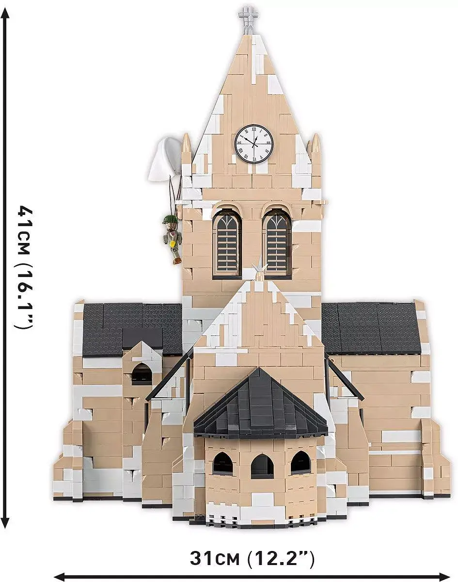 Building blocks Cobi Sainte-Mère-Église Church Photo 9