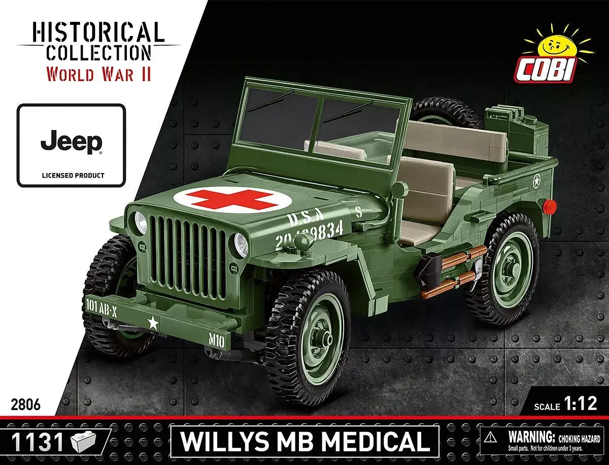 Building set COBI Willys MB Medical Photo 5
