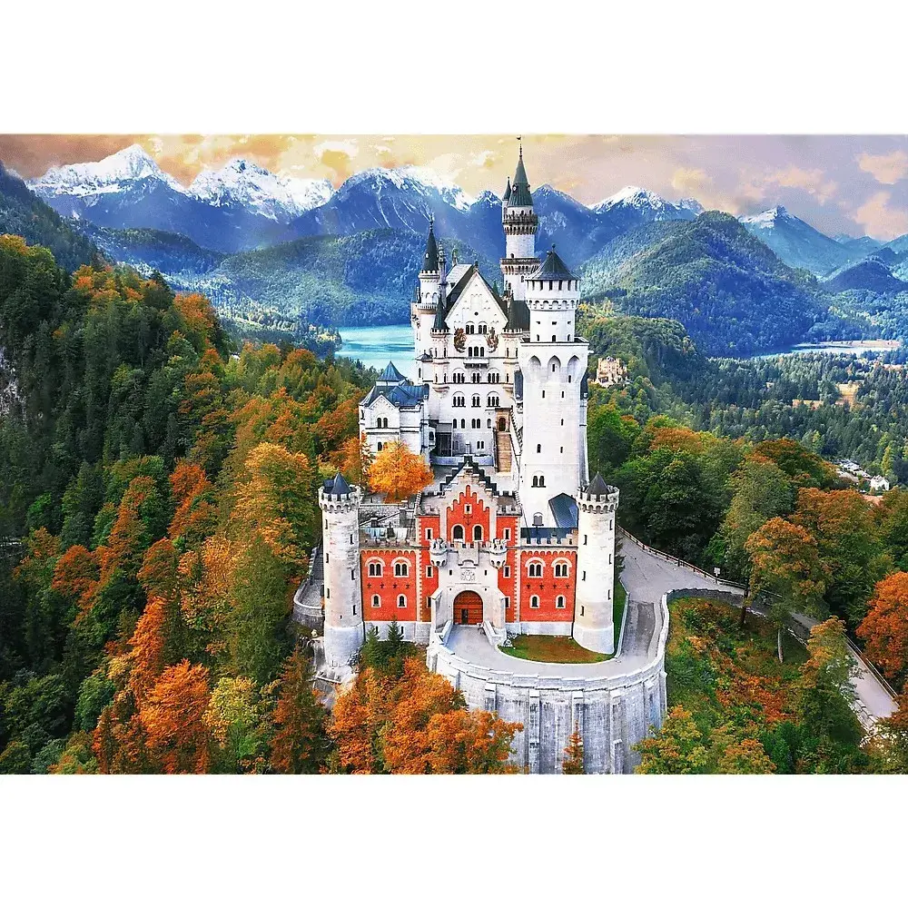 TREFL Premium Plus 1000 gab. puzle — Neuschwanstein pils Photo 2