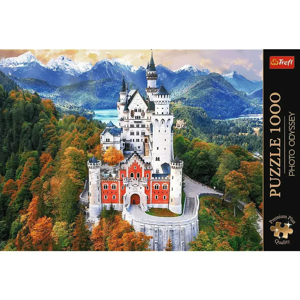 TREFL Premium Plus 1000 gab. puzle — Neuschwanstein pils Photo 3